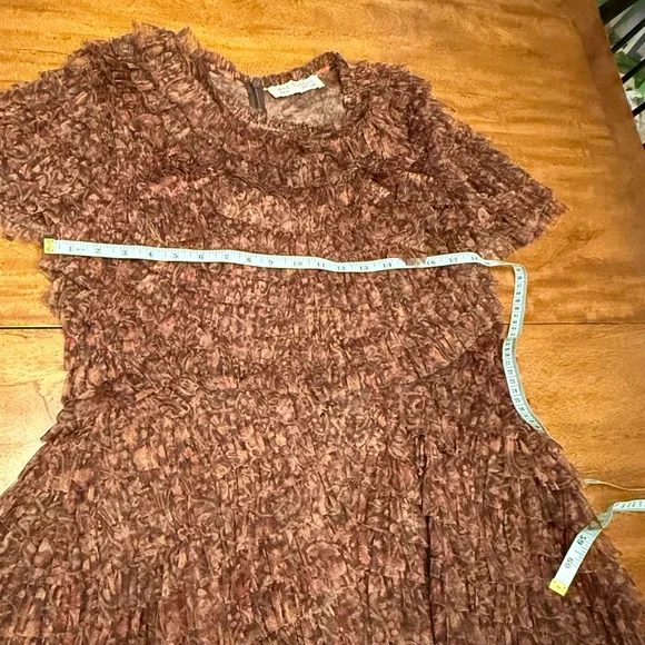 MAC DUGGAL women’s  Ruffled Tiered A-Line Evening Gown 8042 - Picture 9 of 13